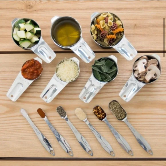 Measuring Cups & Spoons Set (Stainless Steel) - Picture 2 of 9